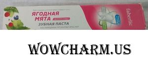 Вкус ягодной мяты на зубах.
