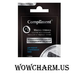 Compliment / Маска-пленка для лица против раздражений, прыщей и черных точек
