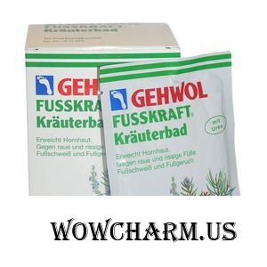 Gehwol / Травяная ванна для ног Fusskraft Herbal Bath