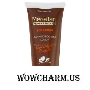 Mega Tan / Лосьон professional solarium tanning booster lotion Coconut tropic