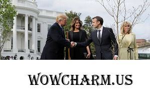 Мелания Трамп и Брижит Макрон с мужьями посадили дерево у Белого дома