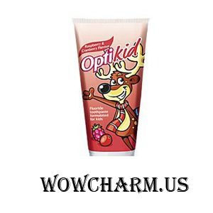 Oriflame / Зубная паста Optikid Fluoride toothpaste – Cranberry & Raspberry flavour