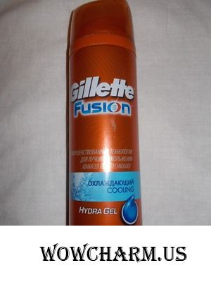 Gillette / Гель для бритья Fusion cooling hydra gel