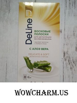 Гладкие и ухоженные ножки с восковыми полосками Deline от Faberlic