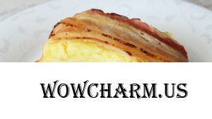 Необыкновенная Вкуснятина! Рулет из картофеля, грибов, сыра и бекона! Рецепт