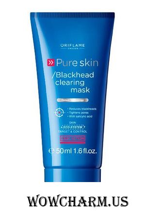Oriflame / Очищающая маска Pure Skin Blackhead Clearing Mask Deep Action