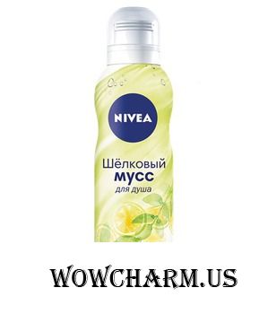 NIVEA / Мусс для душа silk mousse lemon moringa