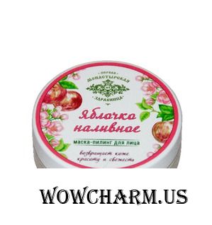 "Первая Монастырская Здравница" / Маска-пилинг для лица "Яблочко наливное"