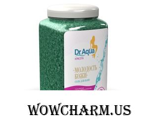 Dr.Aqua / Соль для ванн Алоэ «Молодость кожи»