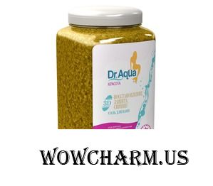 Dr.Aqua / Соль для ванн Календула «3D Восстановление, защита, сияние»