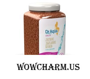 Dr.Aqua / Соль для ванн Облепиха «Легкое дыхание кожи»