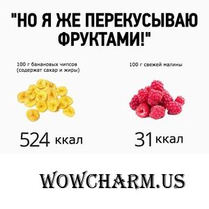 Немного о калориях