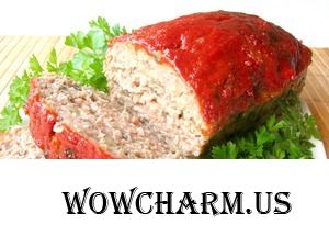 Мясной хлеб с грибами или лучшая мясная закуска митлоф!