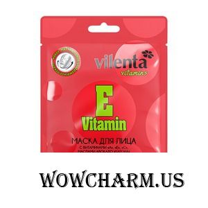 VILENTA / Маска для лица E Vitamin Facial Mask combats expression wrinkles