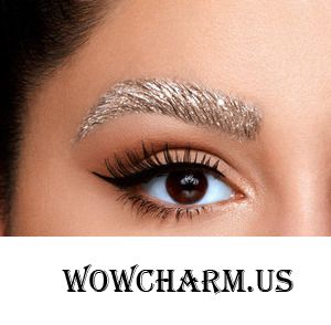 NYX metallic brow gel--- блестящий гель для бровей/хайлайтер.