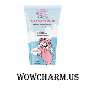 Etude Organix / Miss Rose Пенка для умывания с рисовой пудрой и ацеролой