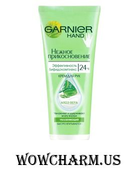 GARNIER / Нежное прикосновение Увлажняющий крем для рук с Алоэ Вера