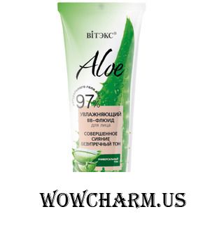 Vitex / ALOE 97% - УВЛАЖНЯЮЩИЙ ВВ-ФЛЮИД ДЛЯ ЛИЦА «СОВЕРШЕННОЕ СИЯНИЕ. БЕЗУПРЕЧНЫЙ ТОН»