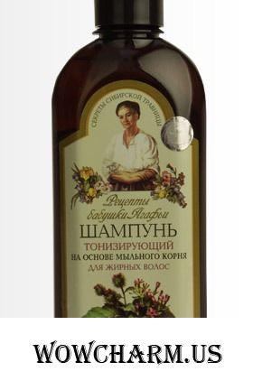 "Рецепты бабушки Агафьи" / Шампунь тонизирующий. Для жирных волос.