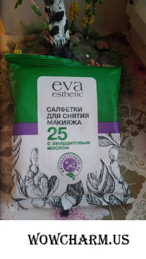 Салфетки для снятия макияжа от Eva Esthetic