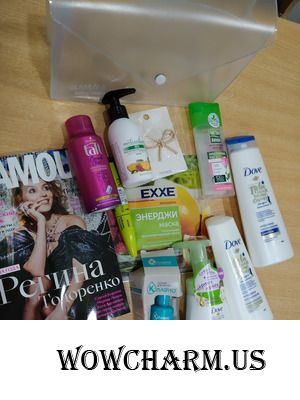 Посылочка от Glambox и журнал GLAMOUR.