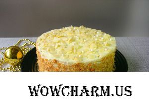 Торт «Пломбир» со вкусом мороженого