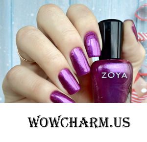 Zoya Millie (ZP889) мерцающий фиолетовый!