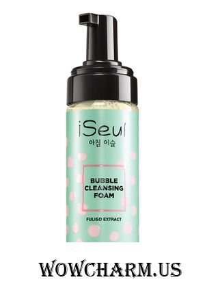 Faberlic / Пенка для умывания iSeul Bubble cleansing foam fuligo extract