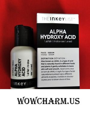 Alpha Hydroxy Acid от The Inkey list--- фруктовые кислоты для красоты кожи.