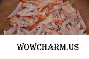 Салат из копченой курицы