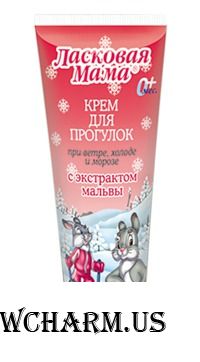 "Фратти НВ" / Детский крем Крем для прогулок при ветре, холоде и морозе с экстрактом мальвы "Ласковая мама"