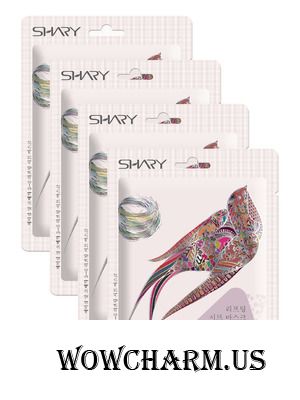 SHARY / Маска для лица Sheet mask lifting Birds Nest Omega-3-6