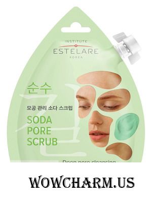 Estelare / Скраб для лица Soda pore scrub
