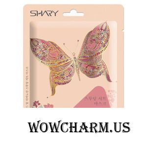 SHARY / Маска для лица Sheet mask smoothing silk amino acids peptides proteins