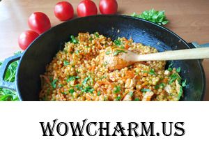 Вкусный обед из птитима, семья осталась довольна!