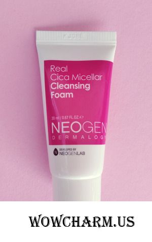 Real Cica Micellar Cleansing foam - пенка для умывания от Neogen Dermalogy