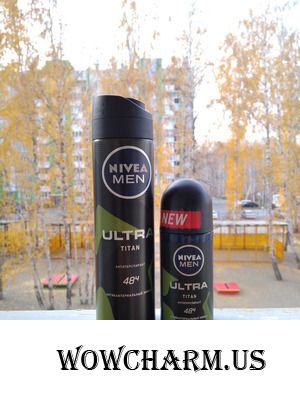 Против запаха и пота: дезодоранты Nivea Men Ultra Titan