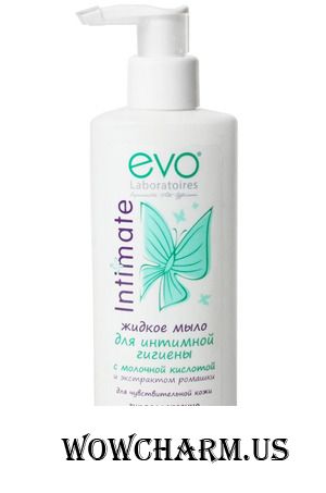 "Аванта" / Интимное мыло Evo Laboratories Intimate Жидкое мыло для интимной гигиены с молочной кислотой и экстрактом ромашки
