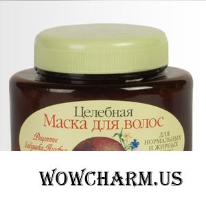 "Рецепты бабушки Агафьи" / Маска для нормальных и жирных волос. На основе ржаного хлеба и яичных желтков.