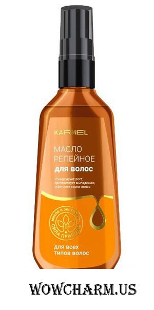"КARMEL" / Масло репейное для волос