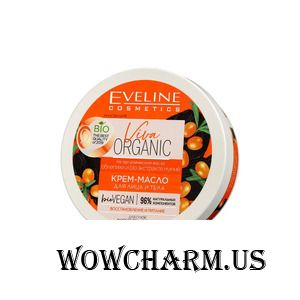 EVELINE / Viva Organic на органическом масле облепихи и bio экстракте мумие Крем-масло для лица и тела Восстановление и питание