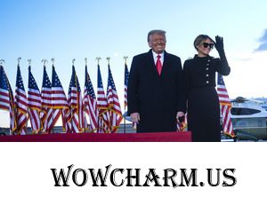 Дональд Трамп с супругой покинули Белый дом