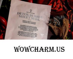Пока я делала маску, думала она меня съест))) Тканевая маска для лица Detox Bubble Dermosil