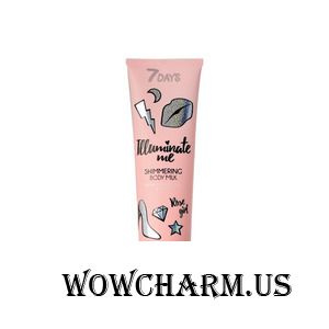 7 Days / Молочко Illuminate me Shimmering body milk Rose girl