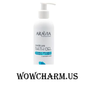 Aravia / Гель для ног Гель очищающий с морской солью Pedicure Bath Gel