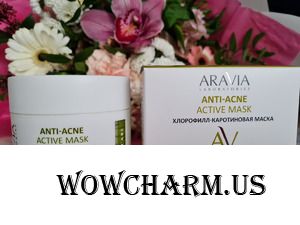Хлорофилл-каротиновая маска ARAVIA - спасение для жирной и проблемной кожи