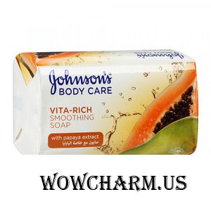Johnson's Body Care / Мыло Vita-Rich Smoothing Soap with papaya extract