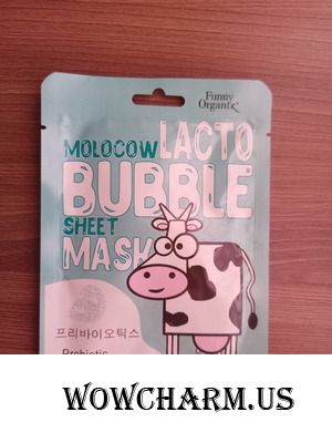 Пузырьковая воздушная маска Lacto Bubble, я в тебя влюблена