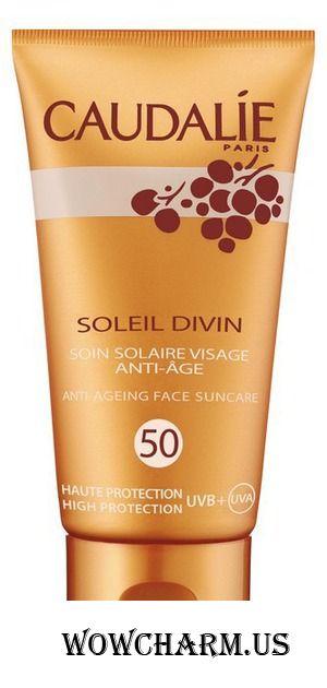 Caudalie / Солнцезащитный крем для лица Soleil Divin Anti-Ageing Face Suncare SPF 50 ,France