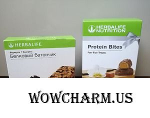 Вкусные и полезные батончики от Herbalife